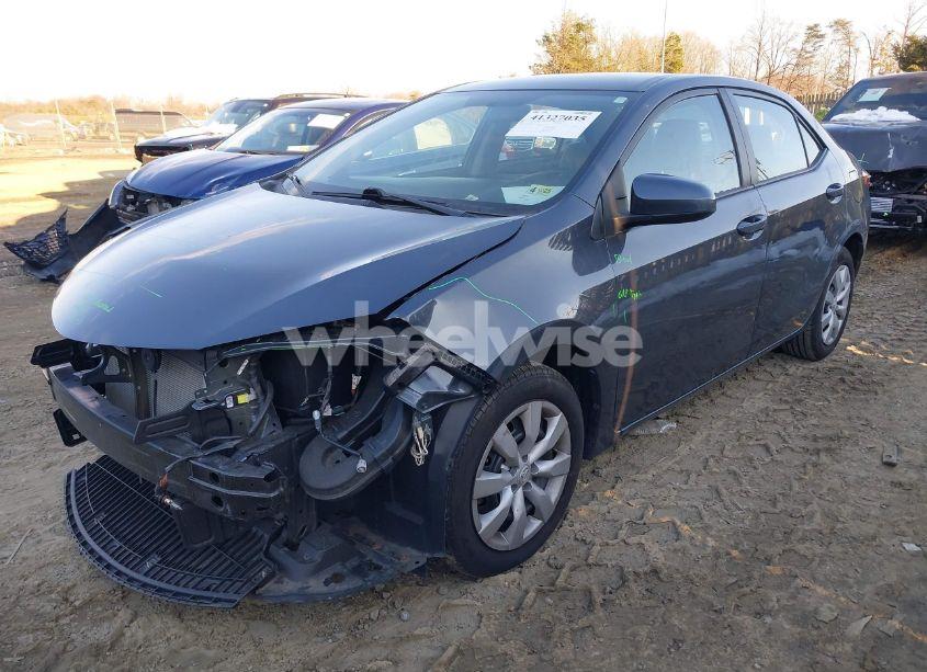 Photo 2 of 2015 Toyota Corolla LE (VIN 2T1BURHE5FC303159)