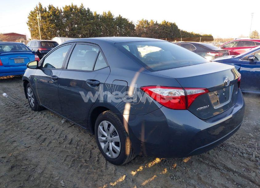 Photo 3 of 2015 Toyota Corolla LE (VIN 2T1BURHE5FC303159)
