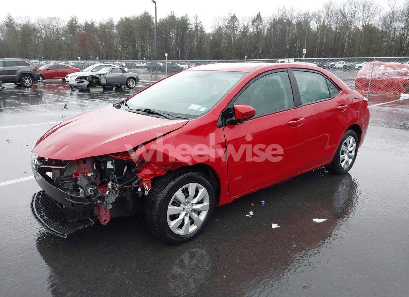 Photo 2 of 2015 Toyota Corolla LE (VIN 2T1BURHE5FC321743)