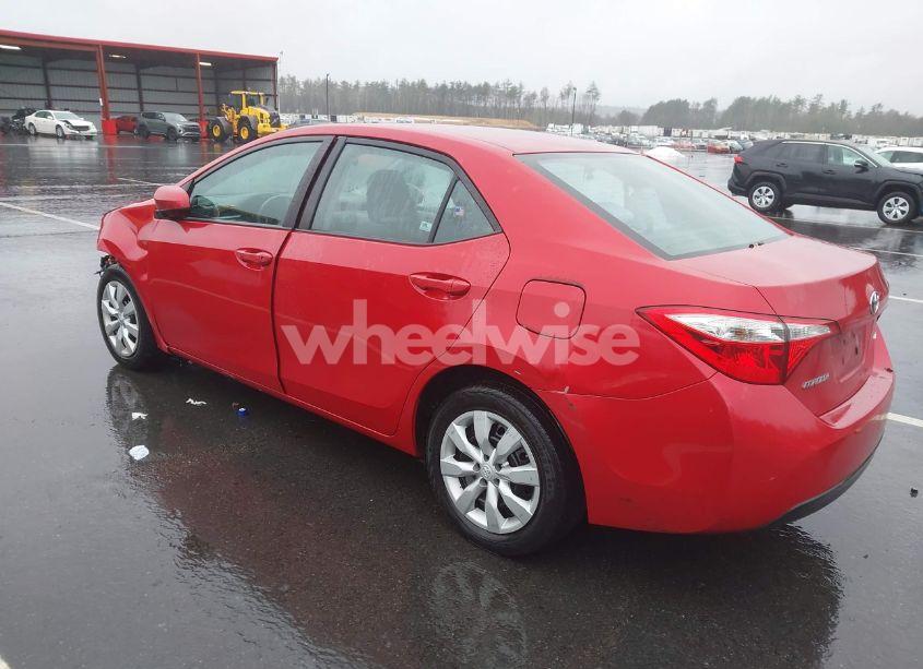 Photo 3 of 2015 Toyota Corolla LE (VIN 2T1BURHE5FC321743)