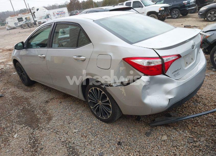 Photo 3 of 2015 Toyota Corolla S PLUS (VIN 2T1BURHE5FC334699)