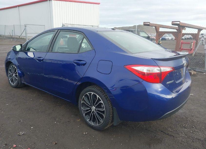 Photo 3 of 2015 Toyota Corolla L/LE/LE PLS/PRM/S/S PLS (VIN 2T1BURHE5FC336985)