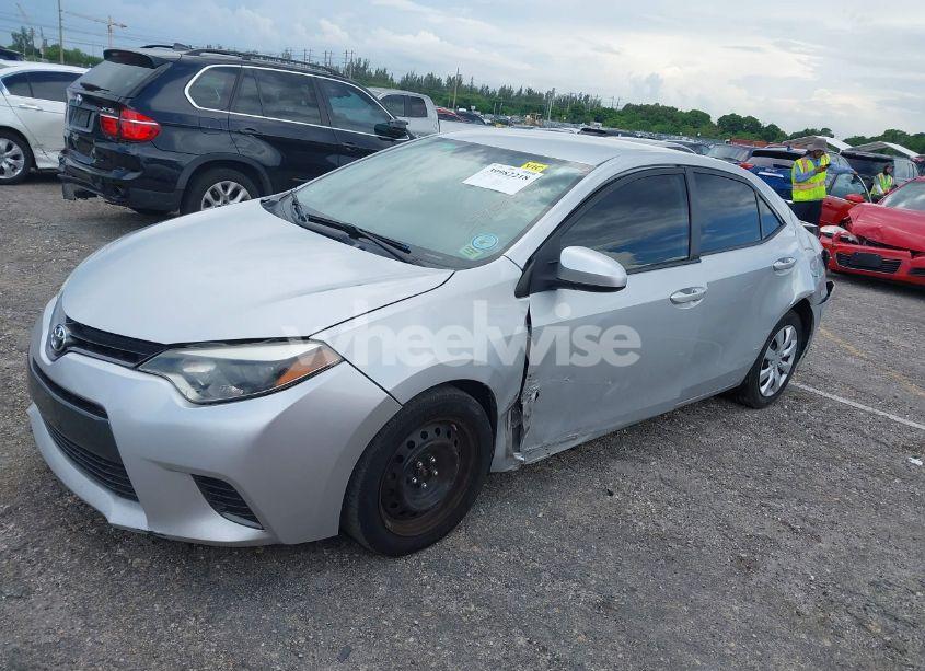 Photo 2 of 2015 Toyota Corolla LE (VIN 2T1BURHE5FC385667)