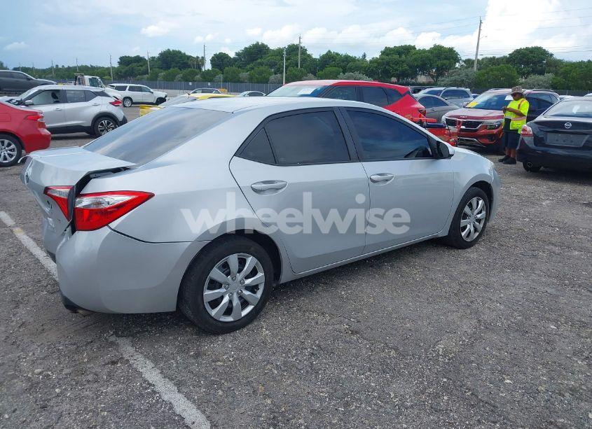 Photo 4 of 2015 Toyota Corolla LE (VIN 2T1BURHE5FC385667)