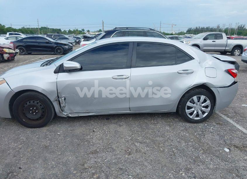 Photo 6 of 2015 Toyota Corolla LE (VIN 2T1BURHE5FC385667)