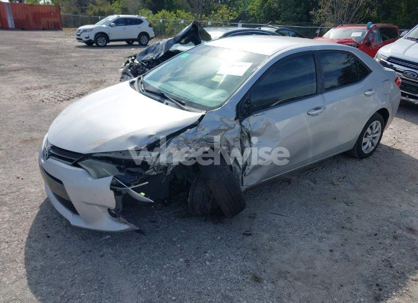 Photo 2 of 2015 Toyota Corolla LE (VIN 2T1BURHE5FC408073)