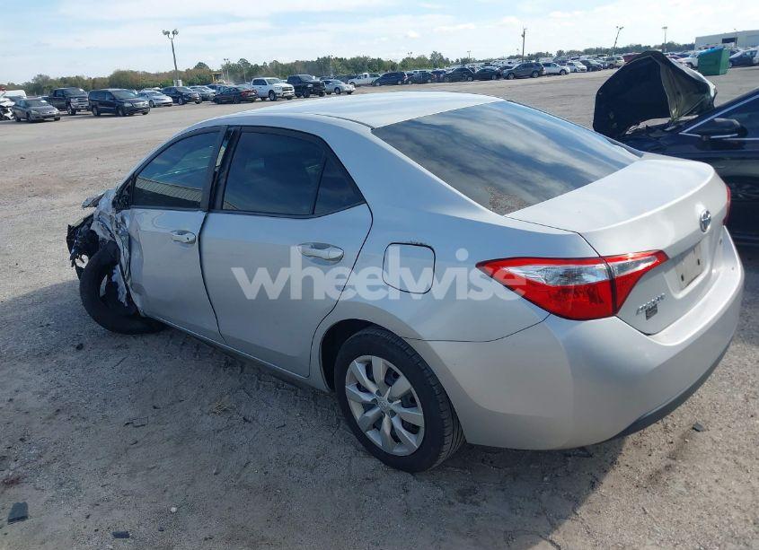 Photo 3 of 2015 Toyota Corolla LE (VIN 2T1BURHE5FC408073)