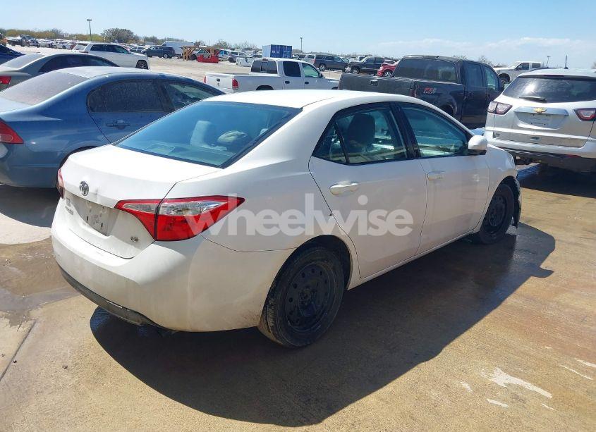 Photo 4 of 2015 Toyota Corolla LE (VIN 2T1BURHE5FC437900)