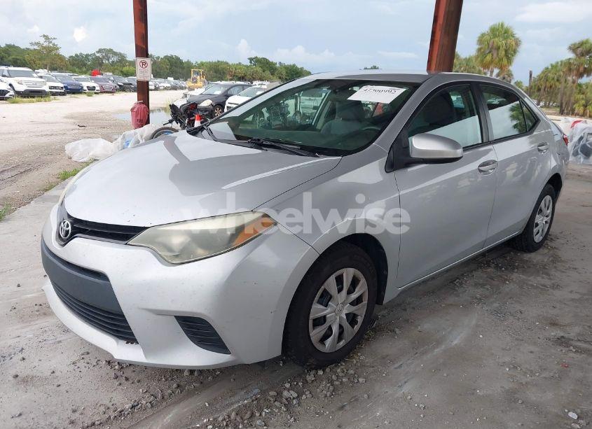 Photo 2 of 2015 Toyota Corolla L (VIN 2T1BURHE5FC461887)