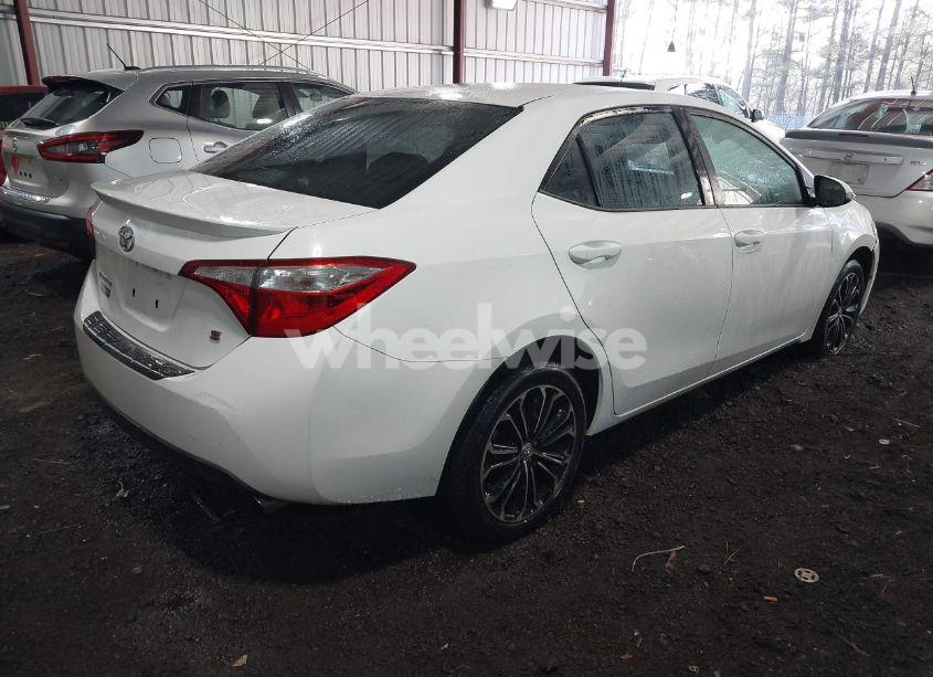 Photo 4 of 2016 Toyota Corolla L/LE/LE PLS/PRM/S/S PLS (VIN 2T1BURHE5GC581626)