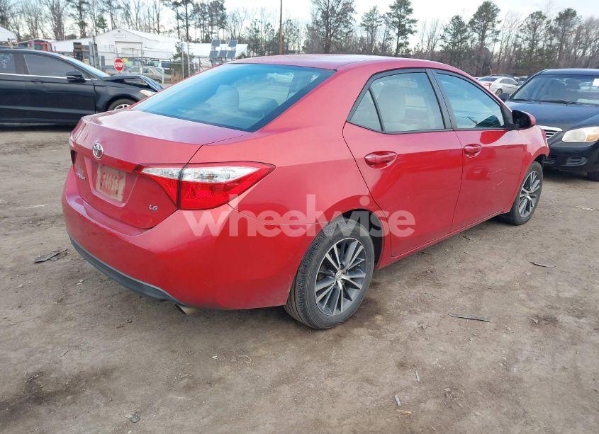 Photo 4 of 2016 Toyota Corolla LE PLUS (VIN 2T1BURHE5GC630436)