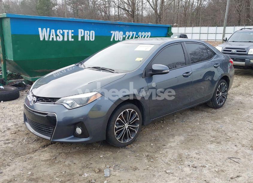 Photo 2 of 2016 Toyota Corolla L/LE/LE PLS/PRM/S/S PLS (VIN 2T1BURHE5GC647558)