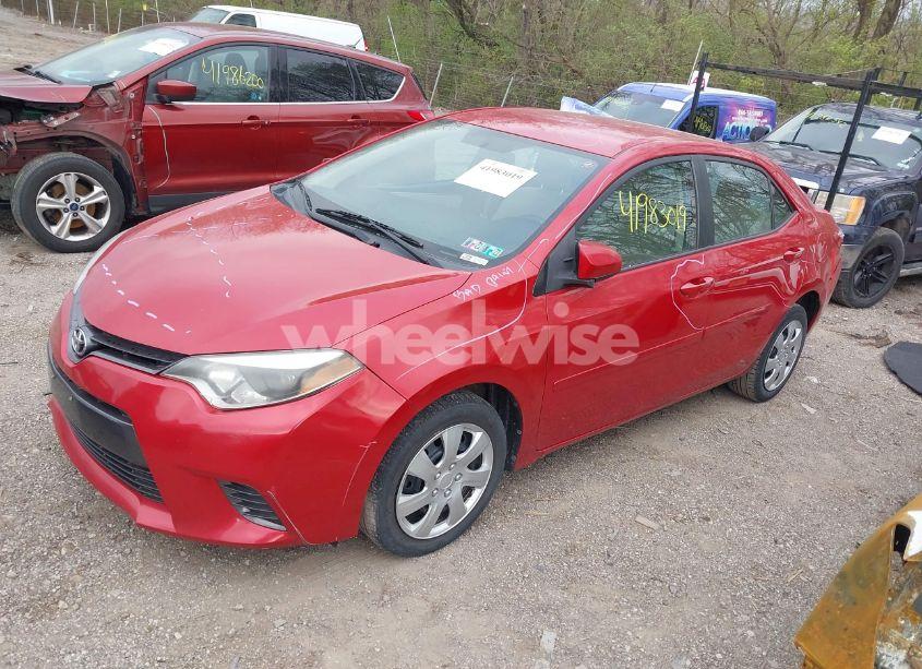 Photo 2 of 2016 Toyota Corolla LE (VIN 2T1BURHE5GC651237)