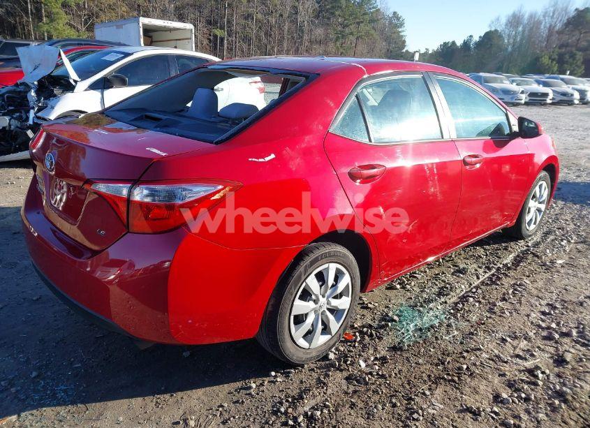 Photo 4 of 2016 Toyota Corolla LE (VIN 2T1BURHE5GC684772)