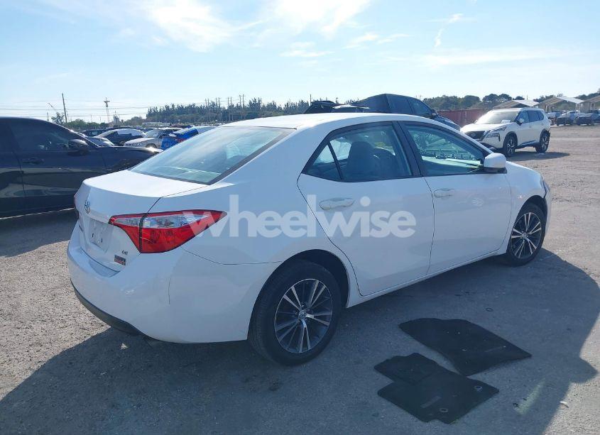 Photo 4 of 2016 Toyota Corolla LE PLUS (VIN 2T1BURHE5GC706365)