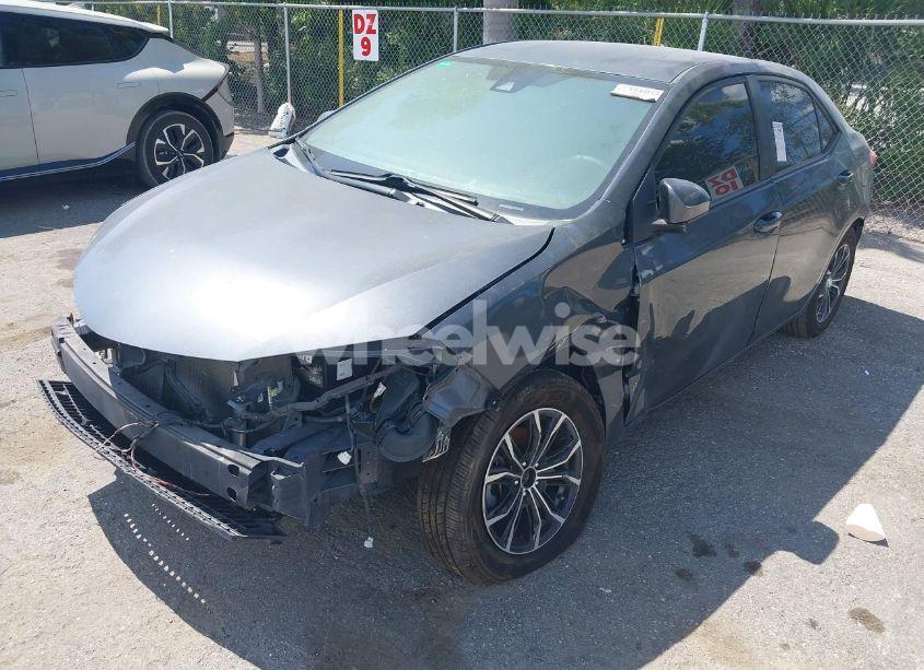 Photo 2 of 2018 Toyota Corolla LE (VIN 2T1BURHE5JC081201)