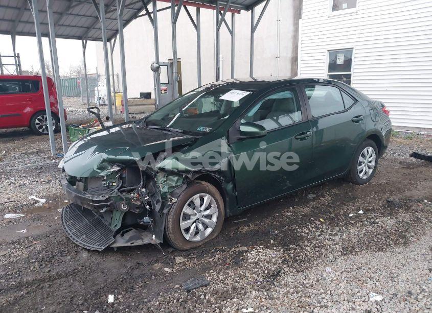 Photo 2 of 2014 Toyota Corolla LE (VIN 2T1BURHE6EC106063)