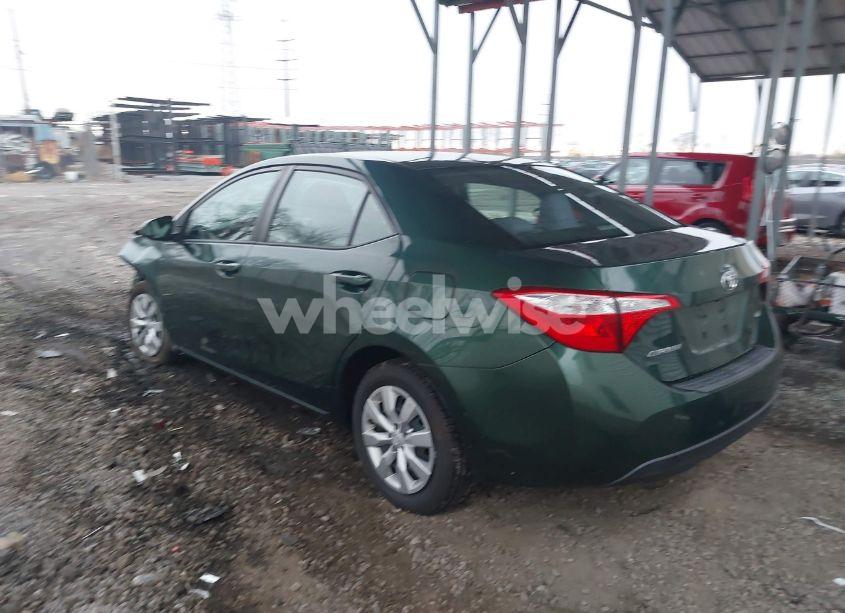 Photo 3 of 2014 Toyota Corolla LE (VIN 2T1BURHE6EC106063)