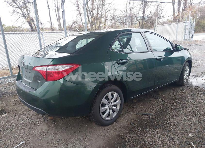 Photo 4 of 2014 Toyota Corolla LE (VIN 2T1BURHE6EC106063)