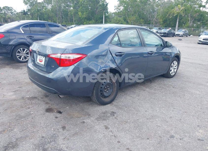 Photo 4 of 2014 Toyota Corolla LE (VIN 2T1BURHE6EC115670)