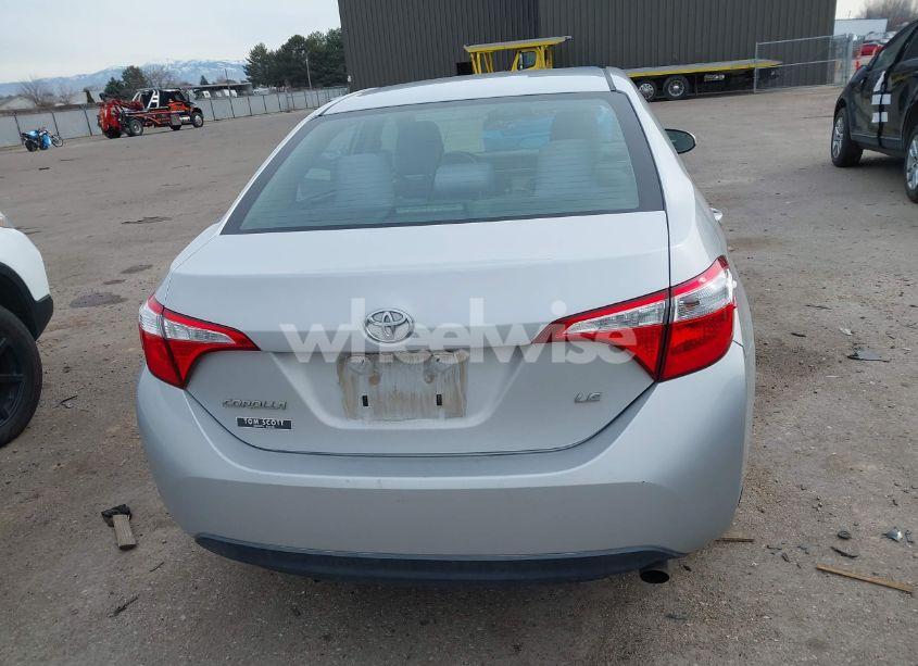 Photo 16 of 2014 Toyota Corolla LE (VIN 2T1BURHE6EC120321)