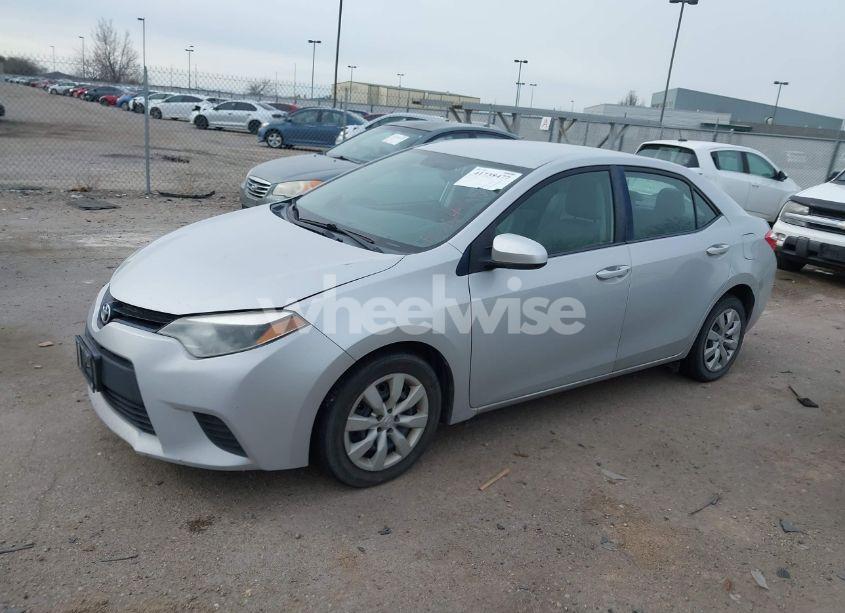 Photo 2 of 2014 Toyota Corolla LE (VIN 2T1BURHE6EC120321)