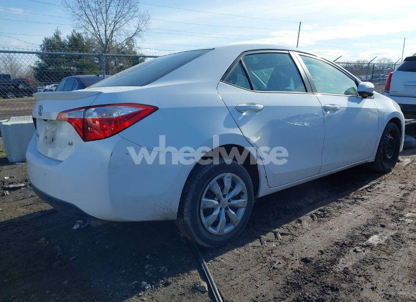 Photo 4 of 2014 Toyota Corolla LE (VIN 2T1BURHE6EC125079)