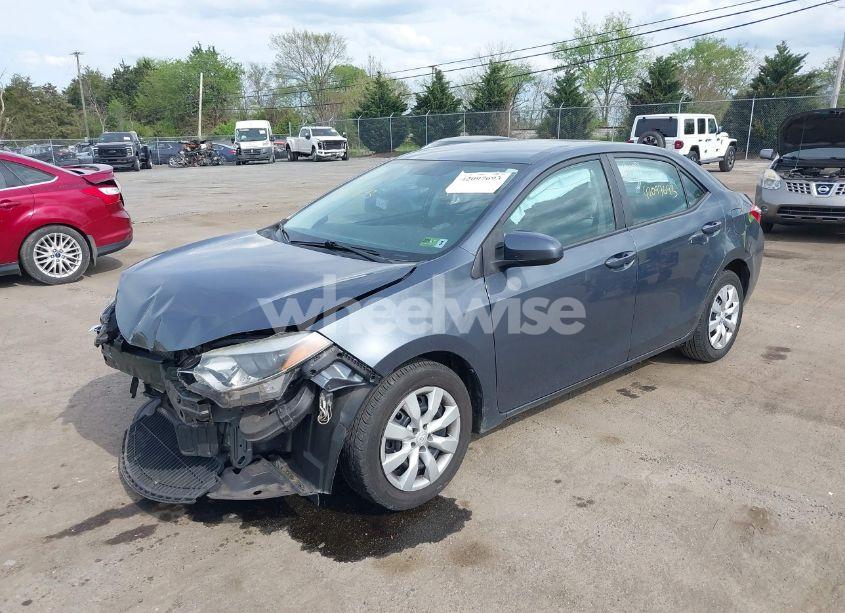 Photo 2 of 2014 Toyota Corolla LE (VIN 2T1BURHE6EC160849)