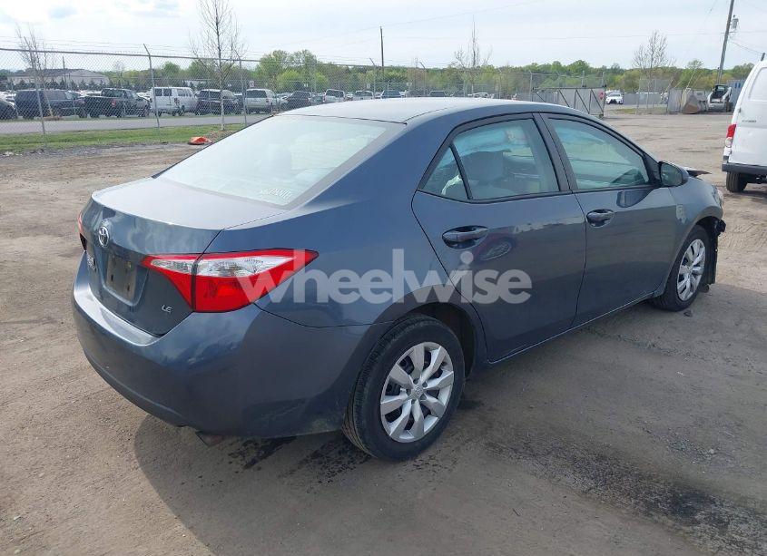 Photo 4 of 2014 Toyota Corolla LE (VIN 2T1BURHE6EC160849)