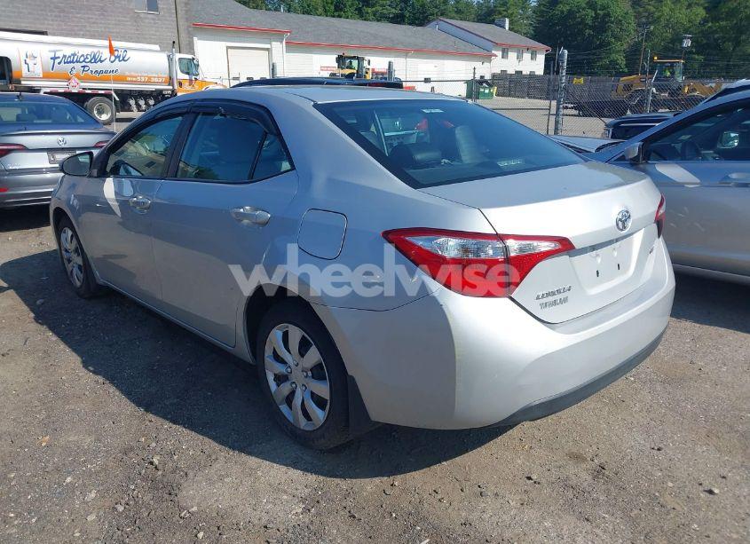 Photo 3 of 2014 Toyota Corolla LE (VIN 2T1BURHE6EC219673)