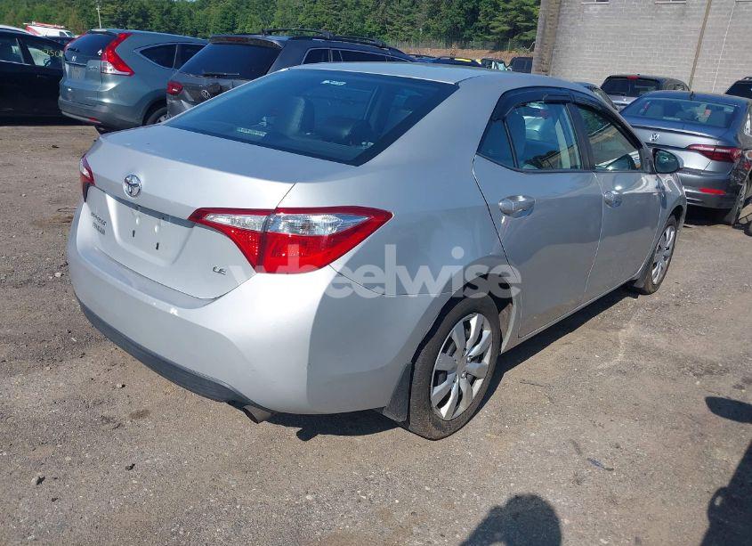 Photo 4 of 2014 Toyota Corolla LE (VIN 2T1BURHE6EC219673)