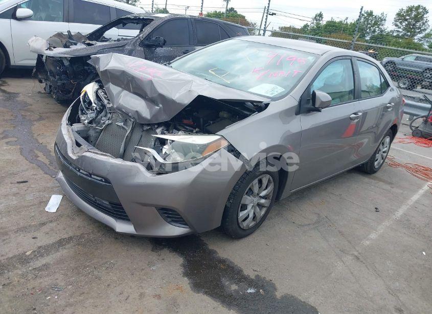 Photo 2 of 2015 Toyota Corolla LE (VIN 2T1BURHE6FC239195)