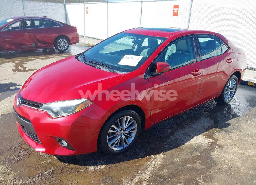 Photo 2 of 2015 Toyota Corolla LE PLUS (VIN 2T1BURHE6FC242100)