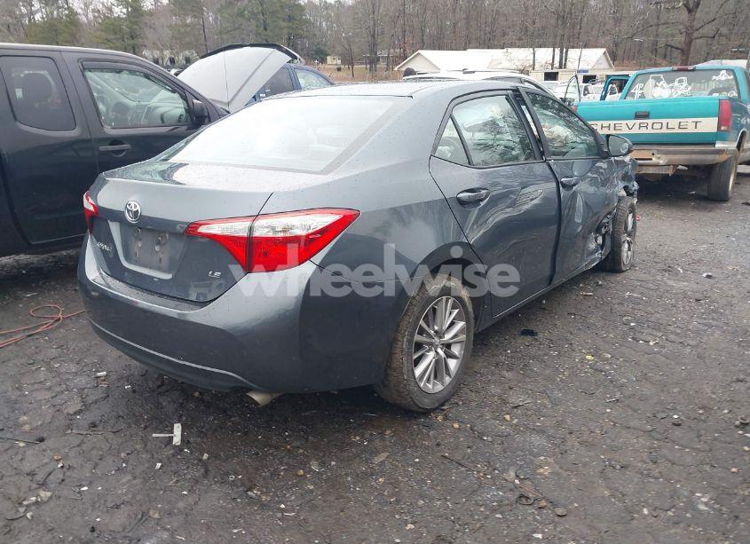 Photo 4 of 2015 Toyota Corolla LE PLUS (VIN 2T1BURHE6FC268695)