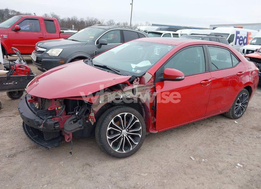 Photo 2 of 2015 Toyota Corolla S PREMIUM (VIN 2T1BURHE6FC269216)