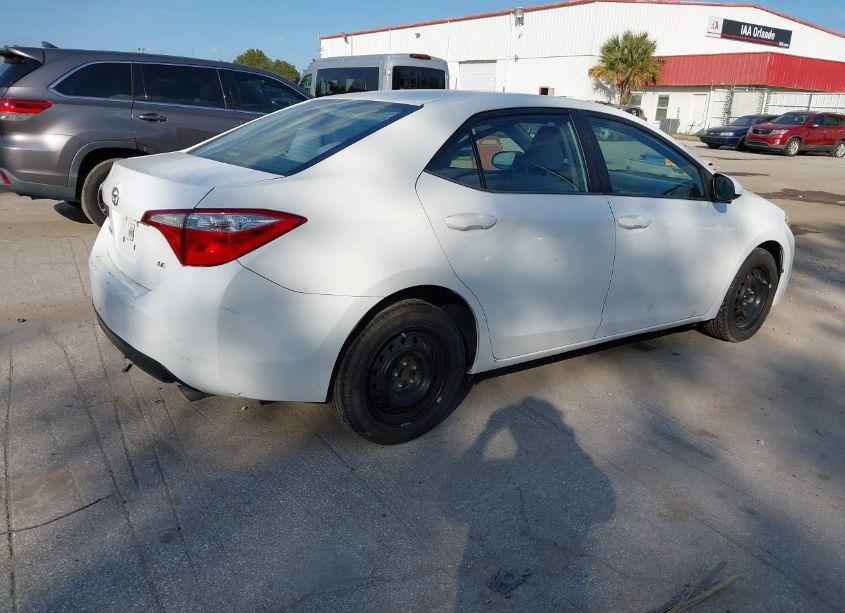 Photo 4 of 2015 Toyota Corolla LE (VIN 2T1BURHE6FC302778)