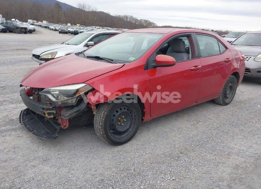 Photo 2 of 2015 Toyota Corolla LE (VIN 2T1BURHE6FC306944)