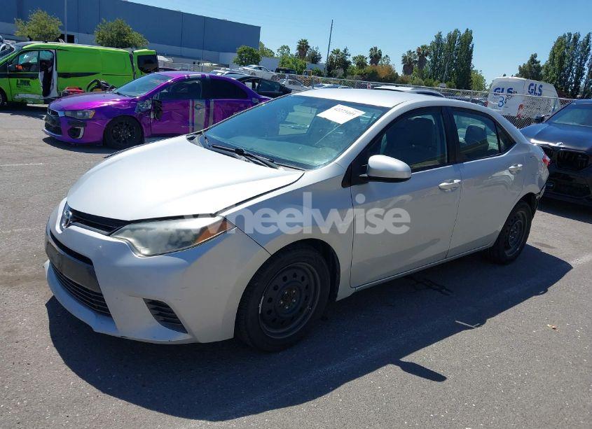 Photo 2 of 2015 Toyota Corolla LE (VIN 2T1BURHE6FC311500)