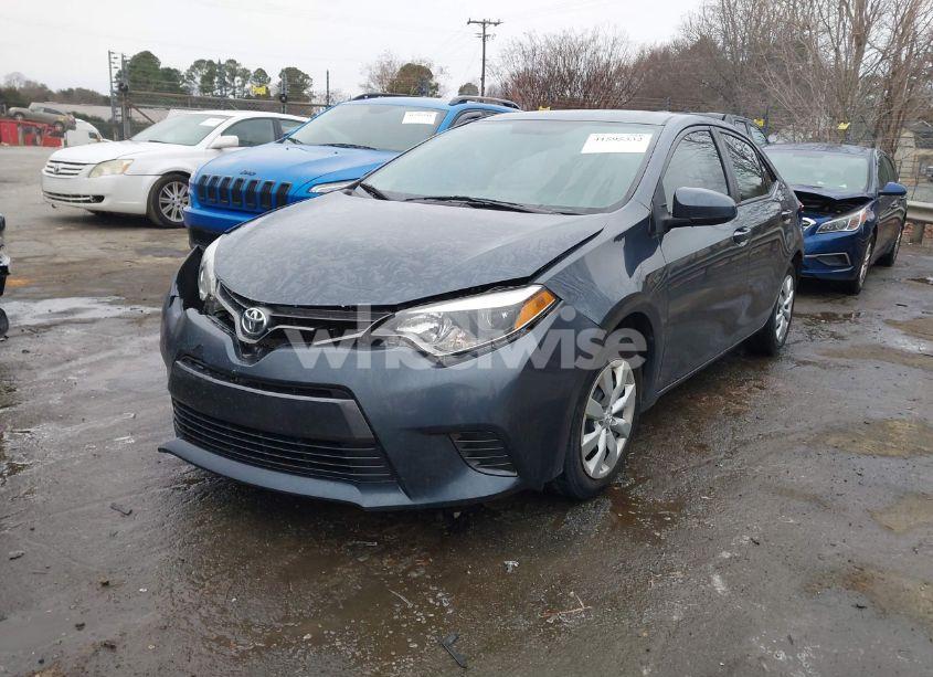 Photo 2 of 2015 Toyota Corolla LE (VIN 2T1BURHE6FC335750)