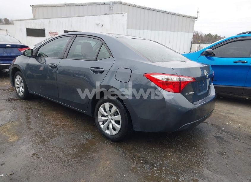 Photo 3 of 2015 Toyota Corolla LE (VIN 2T1BURHE6FC335750)