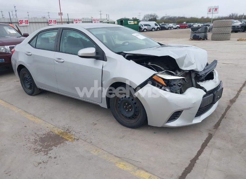 2015 Toyota Corolla LE (VIN 2T1BURHE6FC360163) main photo
