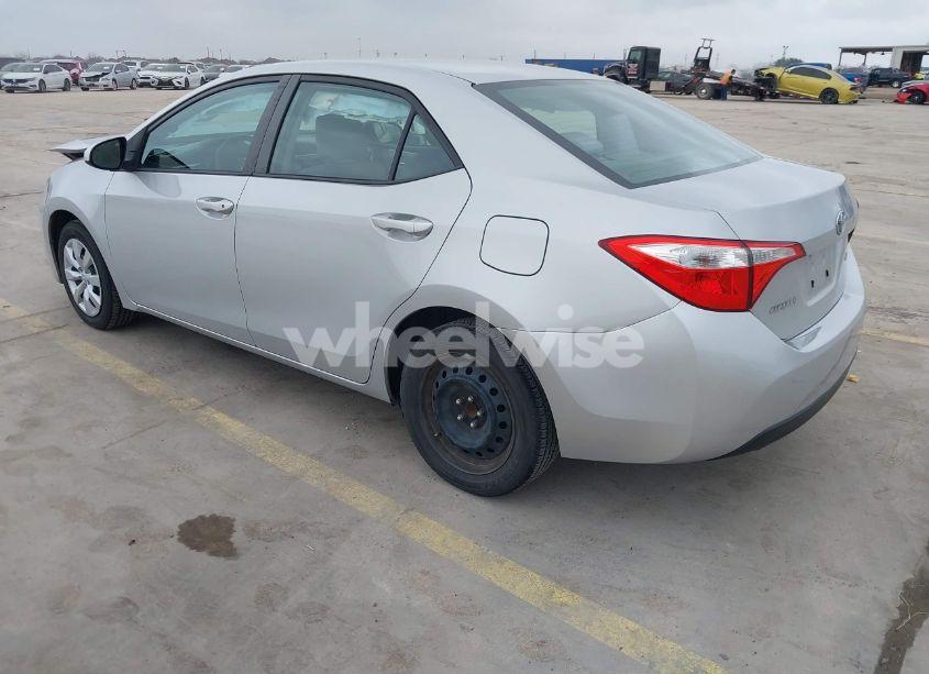 Photo 3 of 2015 Toyota Corolla LE (VIN 2T1BURHE6FC360163)
