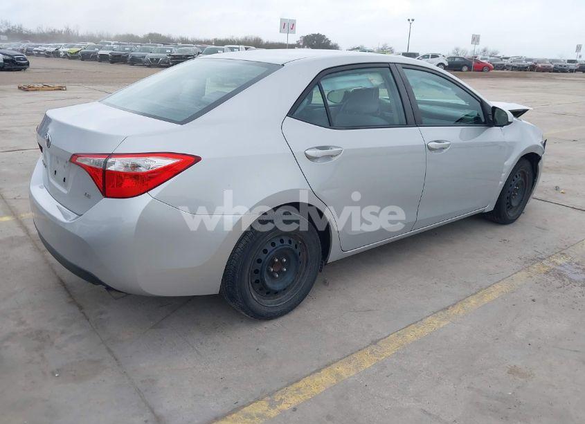 Photo 4 of 2015 Toyota Corolla LE (VIN 2T1BURHE6FC360163)