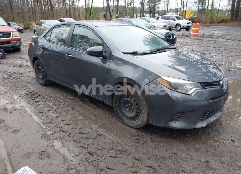 2015 Toyota Corolla LE (VIN 2T1BURHE6FC360177) main photo