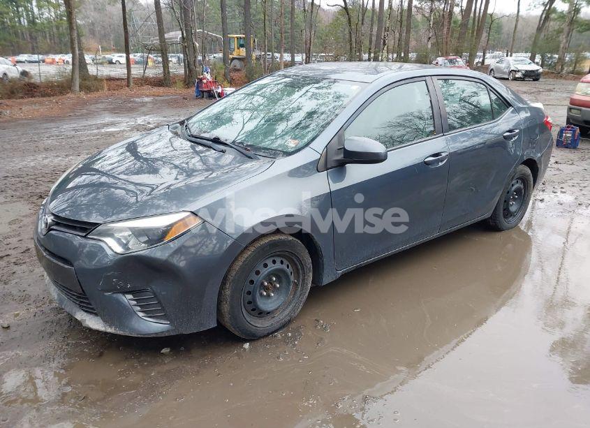 Photo 2 of 2015 Toyota Corolla LE (VIN 2T1BURHE6FC360177)