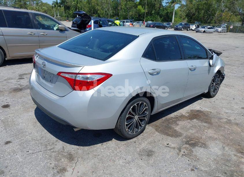 Photo 4 of 2015 Toyota Corolla S PLUS (VIN 2T1BURHE6FC373060)