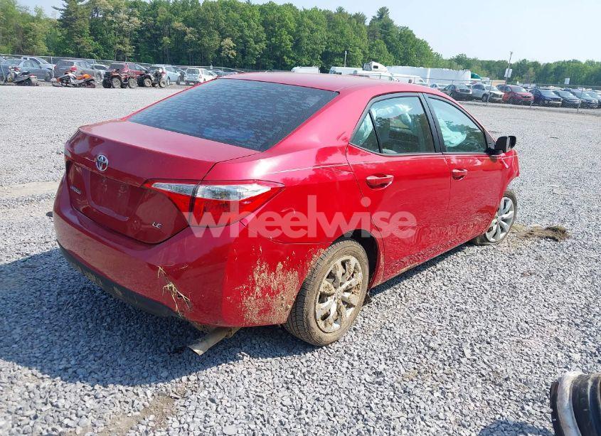 Photo 4 of 2015 Toyota Corolla LE (VIN 2T1BURHE6FC384477)