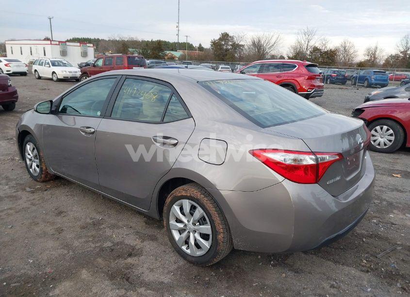 Photo 3 of 2015 Toyota Corolla LE (VIN 2T1BURHE6FC387931)