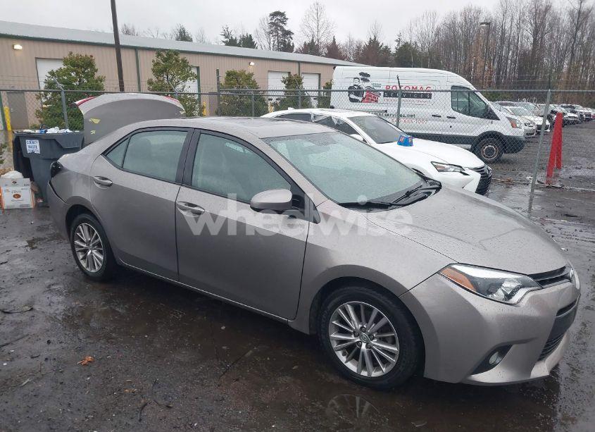 2015 Toyota Corolla LE PLUS (VIN 2T1BURHE6FC463325) main photo