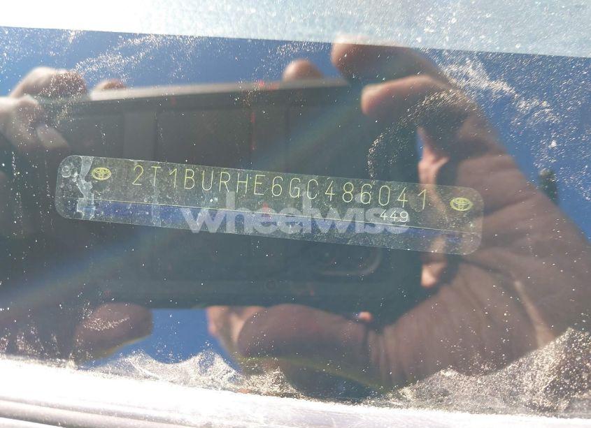 Photo 9 of 2016 Toyota Corolla S PLUS (VIN 2T1BURHE6GC486041)